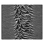 Joy Division Unknown Pleasures Pattern Premium Plush Fleece Blanket (Small)
