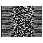 Joy Division Unknown Pleasures Pattern Premium Plush Fleece Blanket (Extra Small)