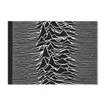 Joy Division Unknown Pleasures Pattern Crystal Sticker (A4)
