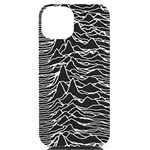Joy Division Unknown Pleasures Pattern iPhone 14 Black UV Print Case