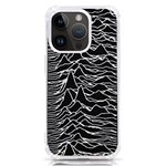 Joy Division Unknown Pleasures Pattern iPhone 14 Pro TPU UV Print Case