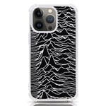 Joy Division Unknown Pleasures Pattern iPhone 13 Pro TPU UV Print Case