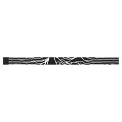 Joy Division Unknown Pleasures Pattern Trumpet Sleeve Cropped Top from ArtsNow.com Collar