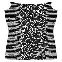 Joy Division Unknown Pleasures Pattern Women s Cut Out Long Sleeve T Front