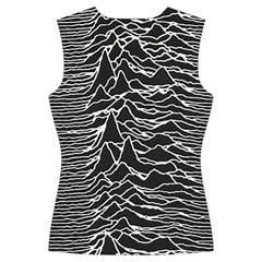 Joy Division Unknown Pleasures Pattern Women s Cut Out Long Sleeve T Back