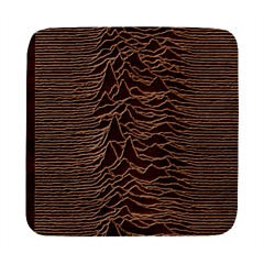 Joy Division Unknown Pleasures Pattern Square Wood Guitar Pick Holder Case And Picks Set from ArtsNow.com Front