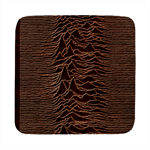 Joy Division Unknown Pleasures Pattern Square Wood Guitar Pick Holder Case And Picks Set