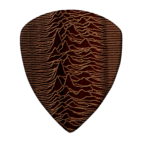 Joy Division Unknown Pleasures Pattern Square Wood Guitar Pick Holder Case And Picks Set from ArtsNow.com Pick