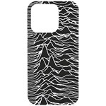 Joy Division Unknown Pleasures Pattern iPhone 15 Pro Black UV Print PC Hardshell Case