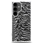 Joy Division Unknown Pleasures Pattern Samsung Galaxy S24 Plus 6.7 Inch TPU UV Case