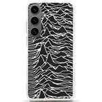 Joy Division Unknown Pleasures Pattern Samsung Galaxy S24 Ultra 6.9 Inch TPU UV Case
