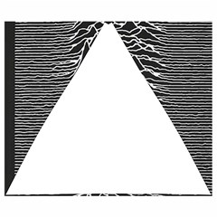 Joy Division Unknown Pleasures Pattern Automatic Folding Umbrella with Case (Small) from ArtsNow.com 19.98 x16.78  Umbrella - 2