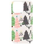 Christmas Trees Icons iPhone 15 Pro Max Black UV Print PC Hardshell Case
