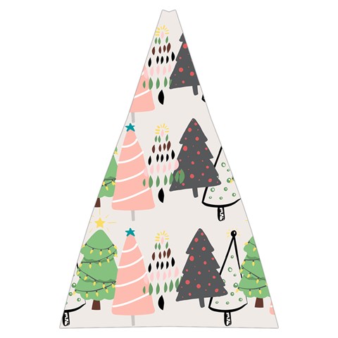 Christmas Trees Icons Automatic Folding Umbrella with Case (Large) from ArtsNow.com 13.71 x19.92  Umbrella - 2