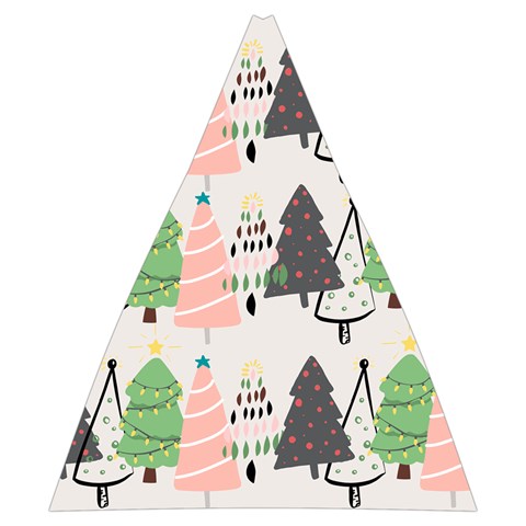 Christmas Trees Icons Automatic Folding Umbrella with Case (Medium) from ArtsNow.com 17.22 x19.95  Umbrella - 1
