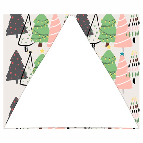 Christmas Trees Icons Automatic Folding Umbrella with Case (Small) from ArtsNow.com 19.98 x16.78  Umbrella - 2