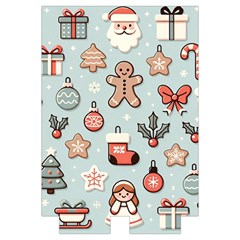 Christmas Cartoon Pattern Automatic Folding Umbrella with Case (Large) from ArtsNow.com Case