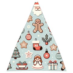 Christmas Cartoon Pattern Automatic Folding Umbrella with Case (Medium) from ArtsNow.com 17.22 x19.95  Umbrella - 2