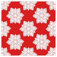 Christmas Snowflakes Background Pattern Everyday Shoulder Bag with Pouch Bag from ArtsNow.com Front