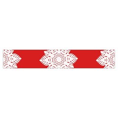 Christmas Snowflakes Background Pattern Everyday Shoulder Bag with Pouch Bag from ArtsNow.com Bottom