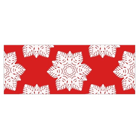 Christmas Snowflakes Background Pattern Everyday Shoulder Bag with Pouch Bag from ArtsNow.com Tab