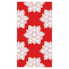 Christmas Snowflakes Background Pattern Everyday Shoulder Bag with Pouch Bag from ArtsNow.com Right