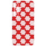 Christmas Snowflakes Background Pattern Samsung Galaxy S24 6.2 Inch Black TPU UV Case