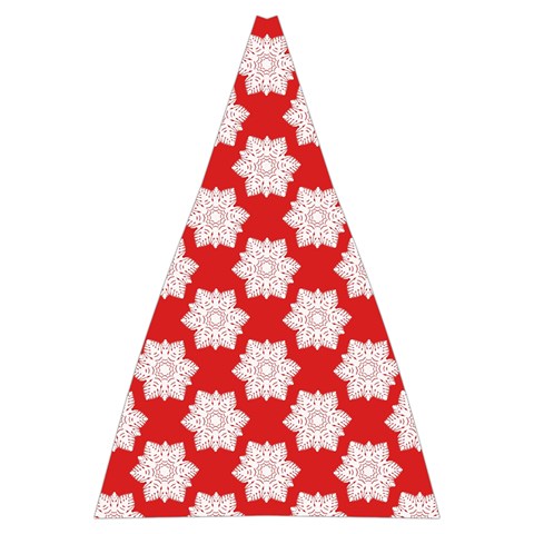 Christmas Snowflakes Background Pattern Automatic Folding Umbrella with Case (Large) from ArtsNow.com 13.71 x19.92  Umbrella - 5
