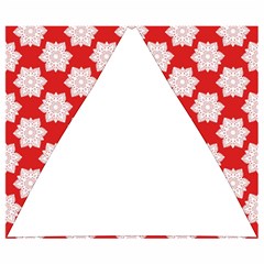 Christmas Snowflakes Background Pattern Automatic Folding Umbrella with Case (Small) from ArtsNow.com 19.98 x16.78  Umbrella - 2