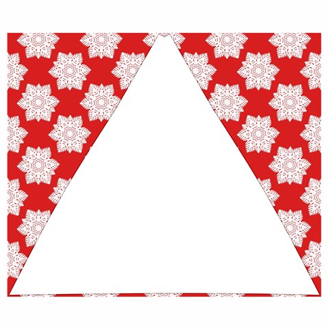 Christmas Snowflakes Background Pattern Automatic Folding Umbrella with Case (Small) from ArtsNow.com 19.98 x16.78  Umbrella - 5