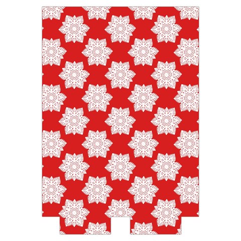 Christmas Snowflakes Background Pattern Automatic Folding Umbrella with Case (Small) from ArtsNow.com Case