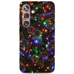 Christmas Lights Samsung Galaxy S24 6.2 Inch Black TPU UV Case