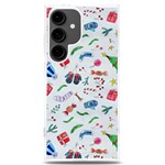 New Year Christmas Winter Pattern Samsung Galaxy S24 Plus 6.7 Inch TPU UV Case