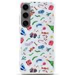 New Year Christmas Winter Pattern Samsung Galaxy S24 Ultra 6.9 Inch TPU UV Case