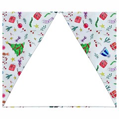 New Year Christmas Winter Pattern Automatic Folding Umbrella with Case (Small) from ArtsNow.com 19.98 x16.78  Umbrella - 5