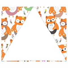 Cute Colorful Owl Cartoon Seamless Pattern Automatic Folding Umbrella with Case (Small) from ArtsNow.com 19.98 x16.78  Umbrella - 2