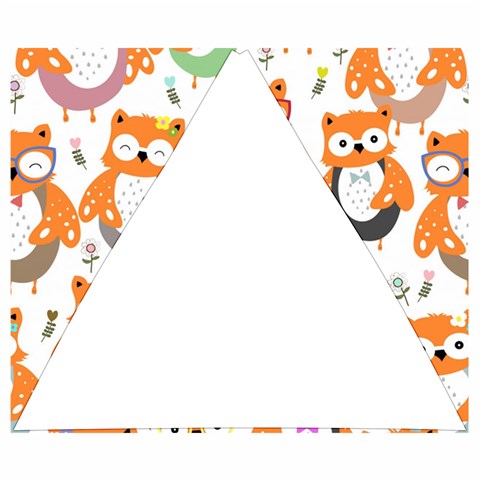 Cute Colorful Owl Cartoon Seamless Pattern Automatic Folding Umbrella with Case (Small) from ArtsNow.com 19.98 x16.78  Umbrella - 5