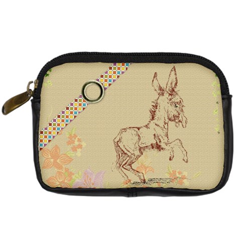 Donkey 5 Digital Camera Leather Case from ArtsNow.com Front