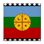 Flag Of The Mapuches Tile Coaster