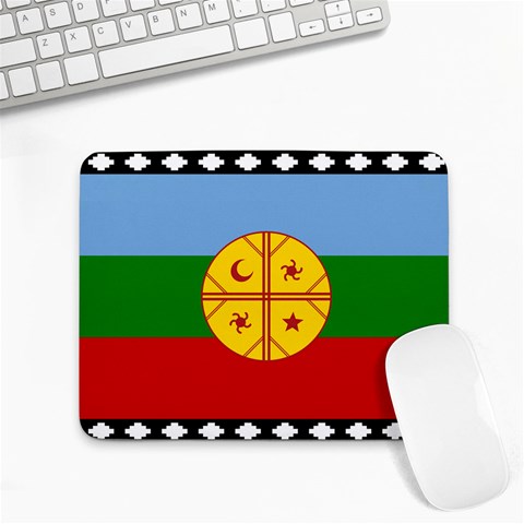 Flag Of The Mapuches Small Mousepad from ArtsNow.com Front