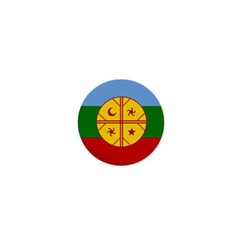 Flag Of The Mapuches 1  Mini Buttons from ArtsNow.com Front