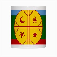 Flag Of The Mapuches White Mug from ArtsNow.com Center