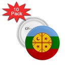 Flag Of The Mapuches 1.75  Buttons (10 pack)