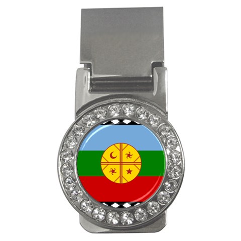 Flag Of The Mapuches Money Clips (CZ)  from ArtsNow.com Front