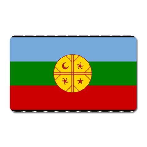 Flag Of The Mapuches Magnet (Rectangular) from ArtsNow.com Front