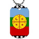 Flag Of The Mapuches Dog Tag (One Side)