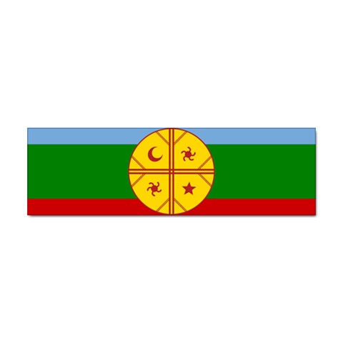 Flag Of The Mapuches Sticker Bumper (100 pack) from ArtsNow.com Front