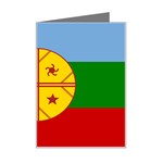 Flag Of The Mapuches Mini Greeting Card