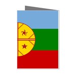 Flag Of The Mapuches Mini Greeting Cards (Pkg of 8)