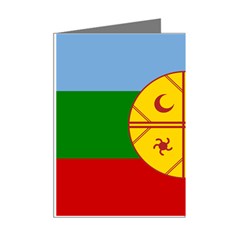 Flag Of The Mapuches Mini Greeting Cards (Pkg of 8) from ArtsNow.com Right
